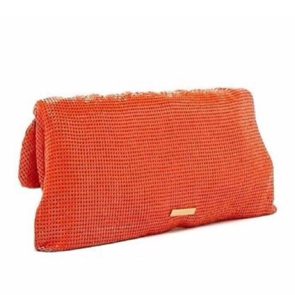 NWT BCBGMaxAzria Orange Clutch
